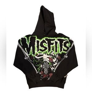 Civil Regime Misfits Collab Black Hoodie Size: Medium NWT
